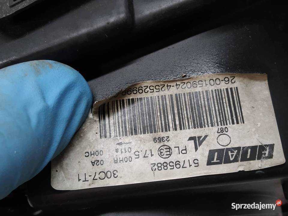LAMPA PRZÓD LEWA EU 51795882 Fiat Croma II