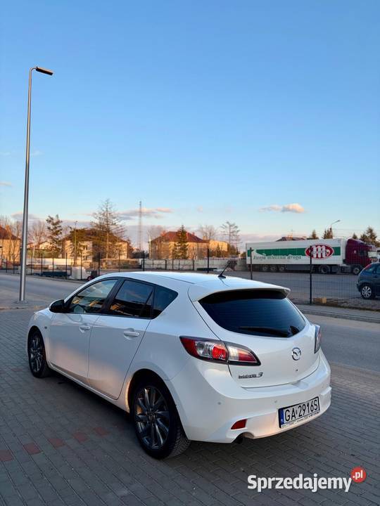 Mazda 3 BL 2009 biała 16 MZCD niski przebieg Wysokie Mazowieckie