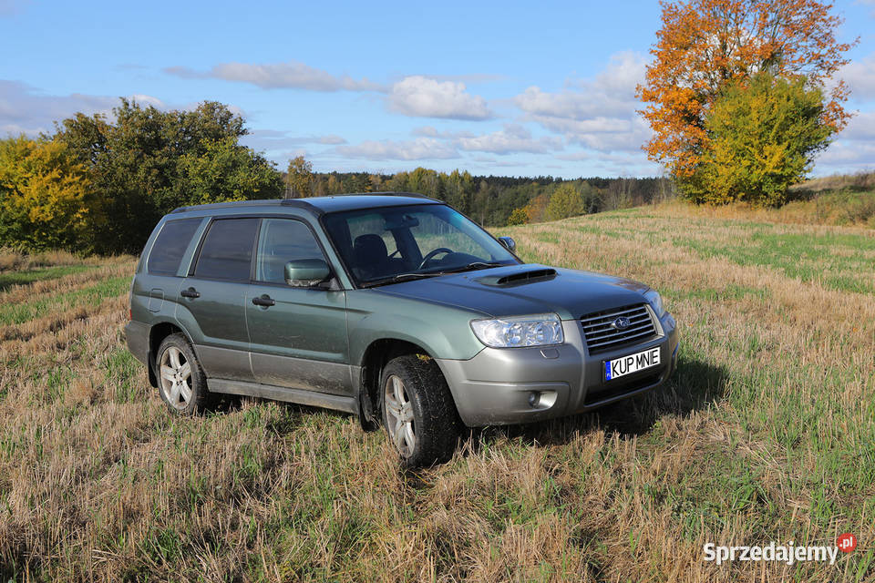 Subaru Forester II 2006 25 230 benzynaLPG zielony warmińsko-mazurskie Ryn
