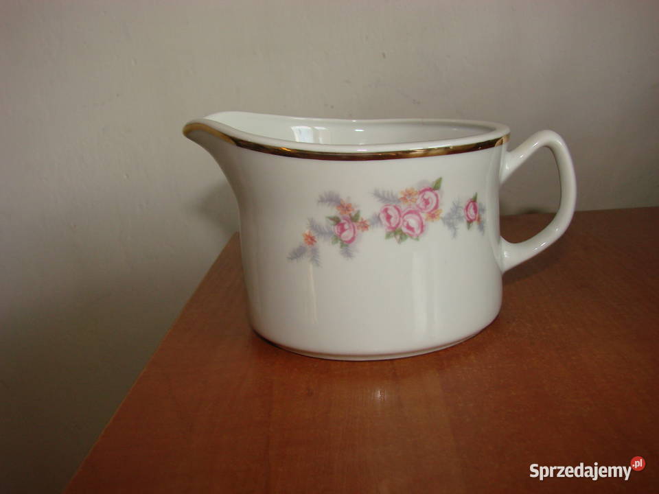 Włocławek porcelanowy mlecznik PRL pomorskie Pruszcz Gdański