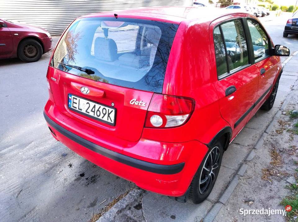 Hyundai Getz 2004 r sprzedam Łódź