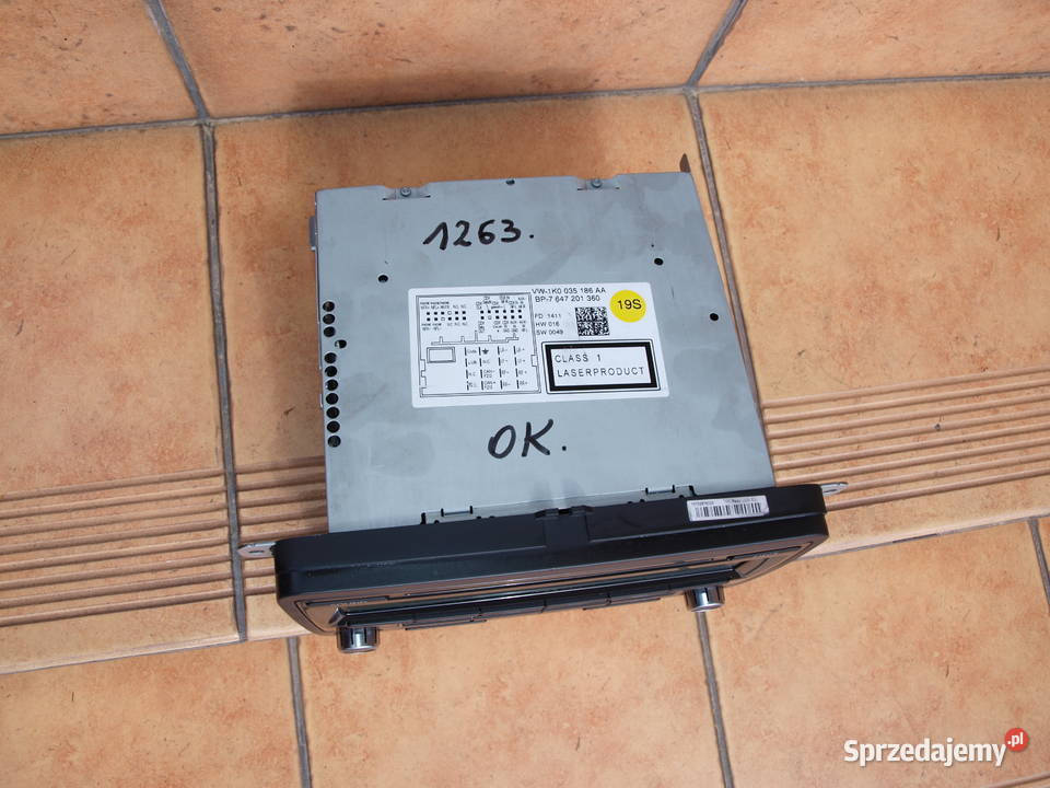 Seat Leon Altea Toledo Alhambra Radio CD Wyposażenie wnętrza Kalisz sprzedam