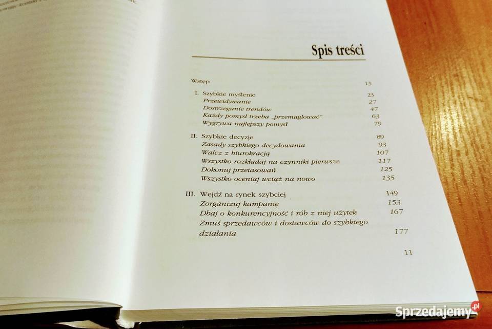 Szybkość jako atut w biznesie Jason Jennings Gdańsk sprzedam