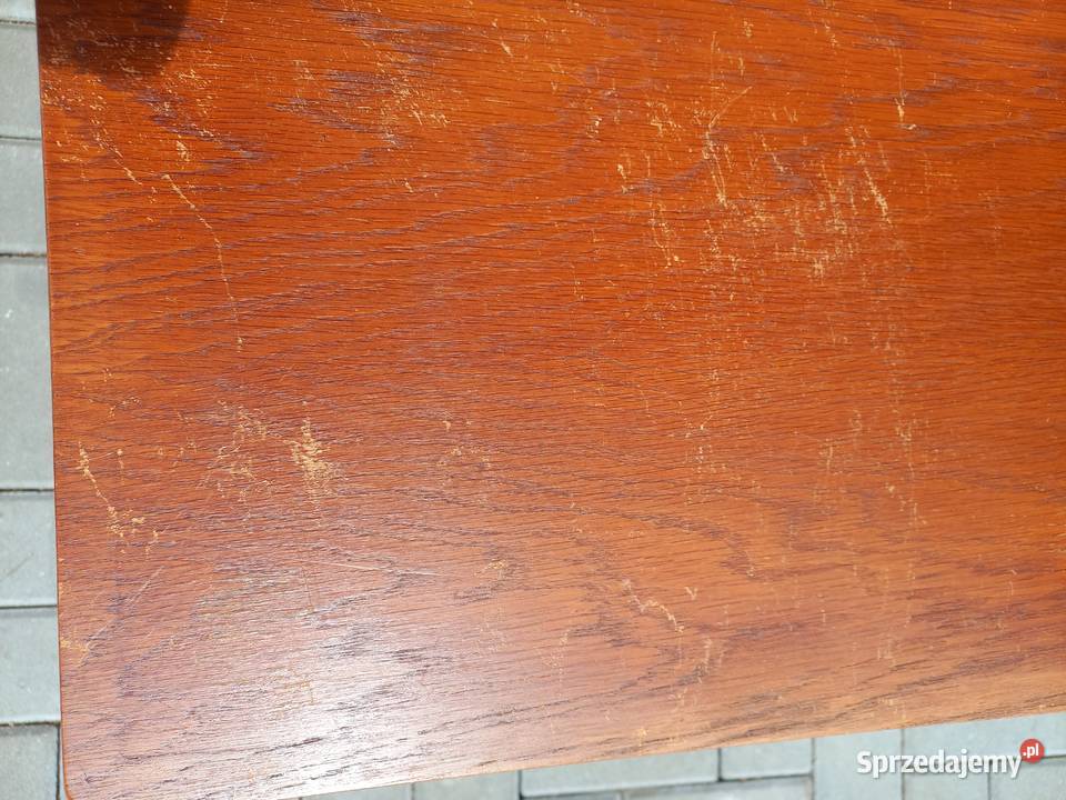 Stolik kawowy dębowy kwietnik Komplet stolików 3 Gawroniec