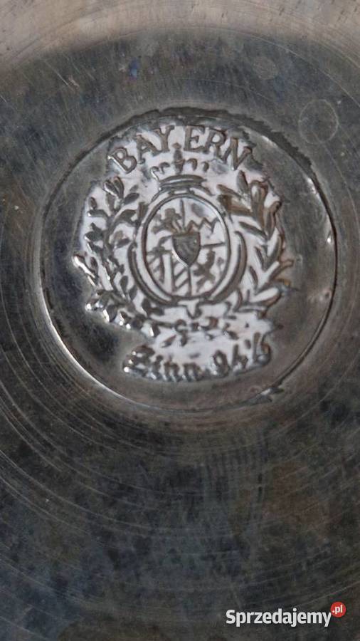 Kolekcjonerski Kufel Porcelanowy Herb Bawarii Cieszyn