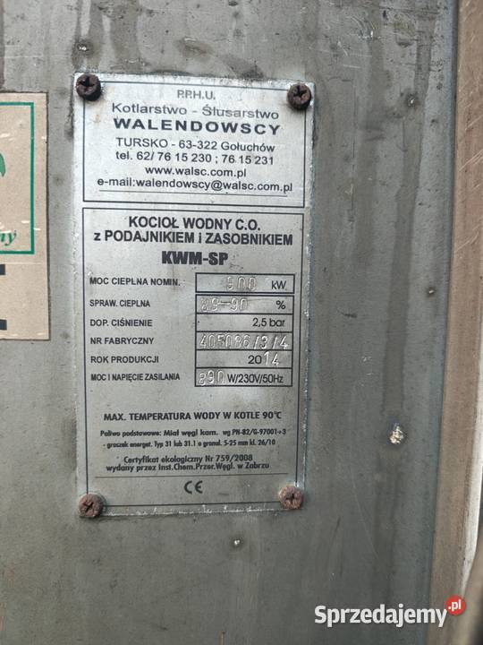 kocioł olejowy miałowy groszek gazowy sefako Produkcja Kalisz