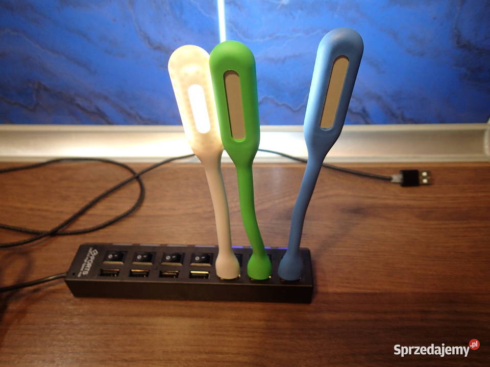 Mini Lampka LED Do Laptopa Mix Kolorów NOWA Sosnowiec