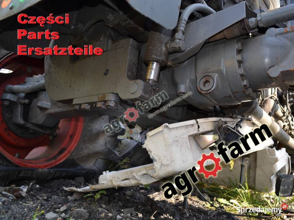 Fendt 310 C części skrzynia biegów zwolnica oś Byków