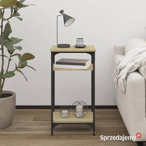 vidaXL Stolik boczny dąb sonoma 40x30x75 Warszawa