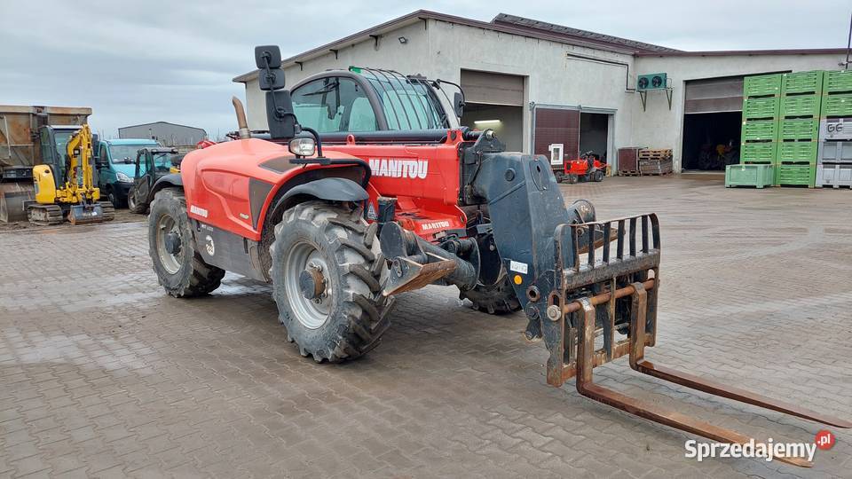 Ładowarka teleskopowa Manitou MT1335 13m 35t 2935h mazowieckie Sochaczew