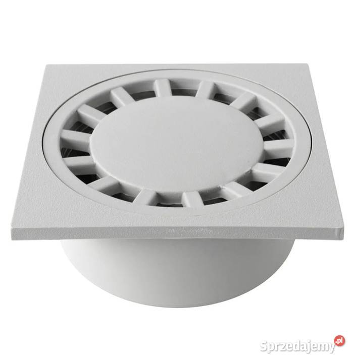 Pionowy syfon 150x150 odpływowy na patio taras Warszawa