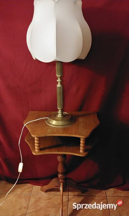 Stolik na lampkę kwiat Milanówek