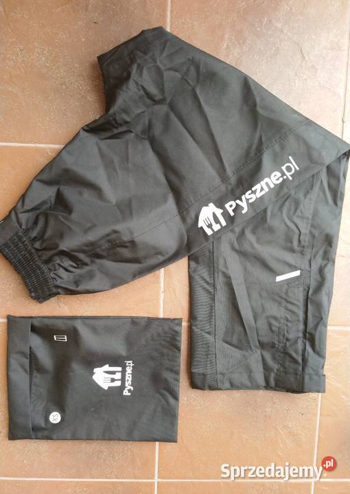 Wodoodporne spodnie unisex xs 100 poliester Pozostałe Brwinów