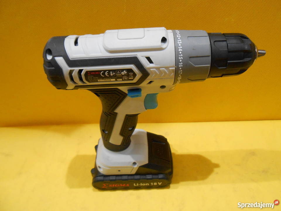 WiertarkoWkrętarka SIGMA 18 V Elektryczne