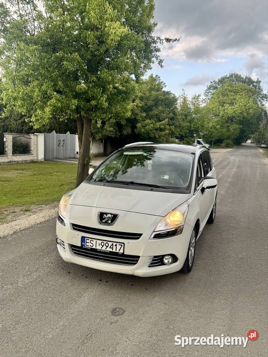 PEUGEOT 5008 16 TURBO BENZYNA AUTOMAT 7OSOBOWY wspomaganie kierownicy Łódź
