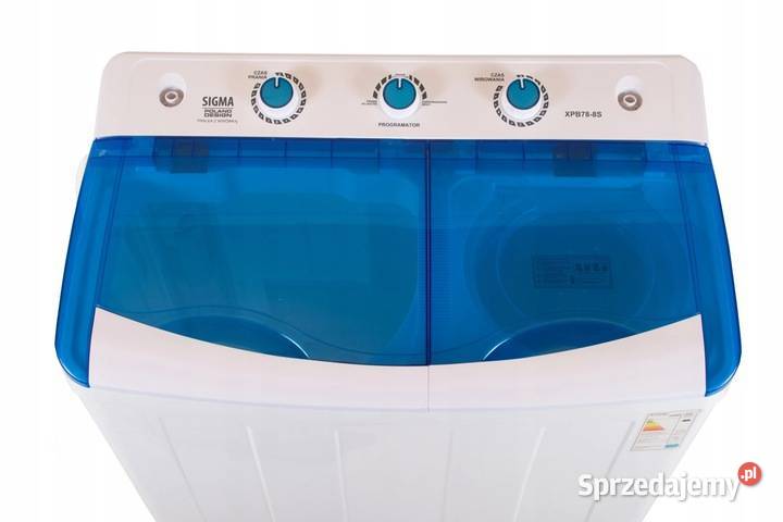 Pralka z wirówką 8 prania 5 wirowania 1400obr