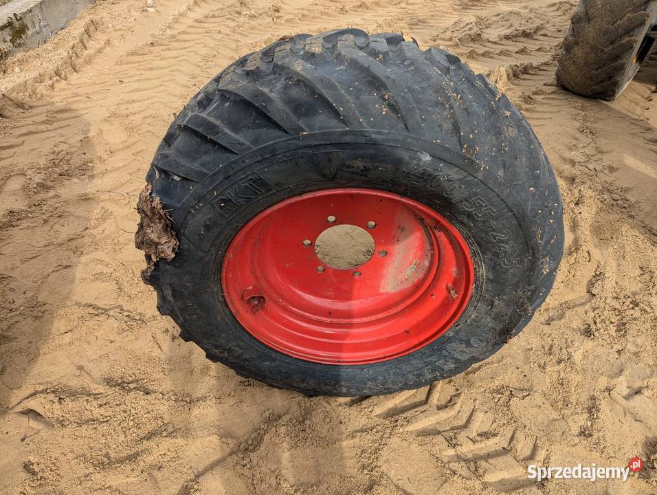 Opona BKT 40055R225 NOWA z felgą 6 otworów pomorskie Stężyca