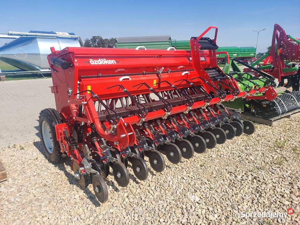 Siewnik Zbożowy dwutalerzowy Ozdoken 3m nieuszkodzony Łowicz