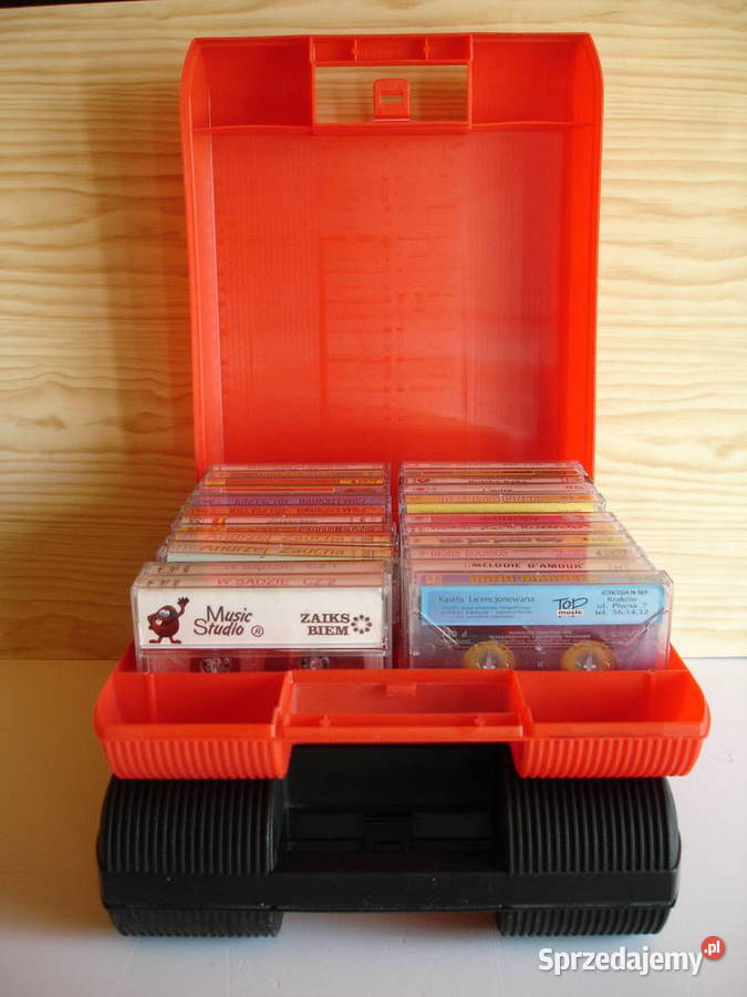 PUDEŁKO do przechowywania kaset magnetofonowych Zielona Góra sprzedam