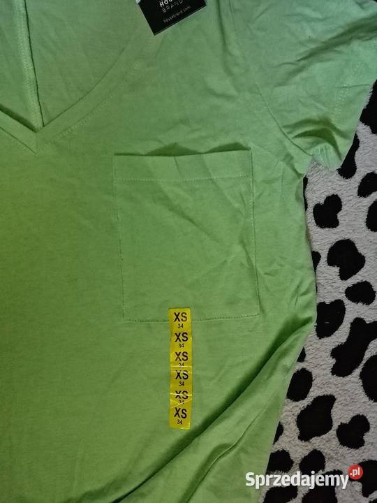 House Nowa z metką Zielona Bluzka koszulka Leszno