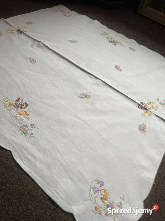 Obrus hartowany kurki Obrusy śląskie Zabrze sprzedam