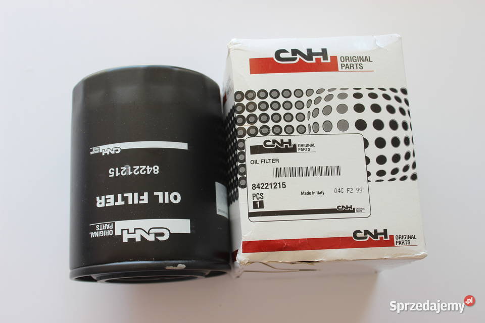 84221215 Filtr oleju silnika Holland i Case IH Maszyny rolnicze