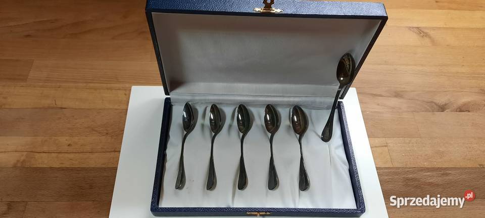łyżeczki do herbaty 6 sztuk PLATER pudełko Warszawa