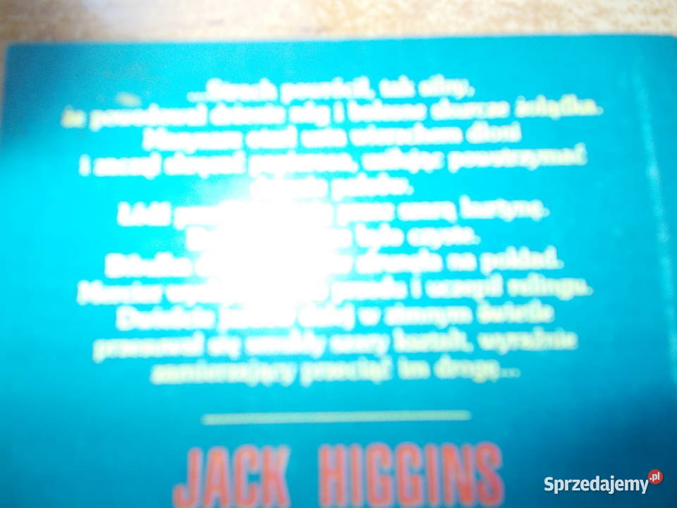 Jack Higgins Czas umierania Głubczyce