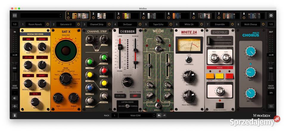 Ik multimedia Mixbox Full 77 modułów vst aax Olsztyn