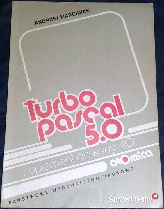 Turbo Pascal 50 suplement do wersji 40 A Chełm