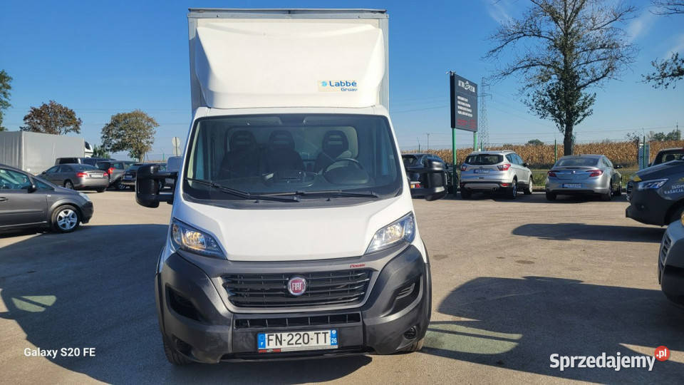 Fiat Ducato 23 MultiJet 160 Kontener 4m z Windą nieuszkodzony Fiat Fiat Gniewkowo