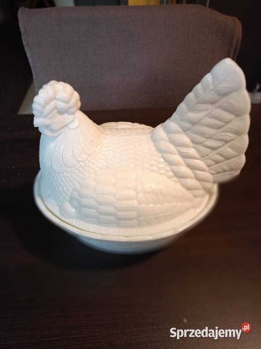 Szklana kura bomboniera Łódź sprzedam