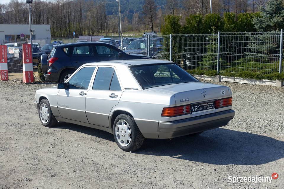 MERCEDES 190E 118 AUTOMAT ŁADNY srebrny Buczkowice