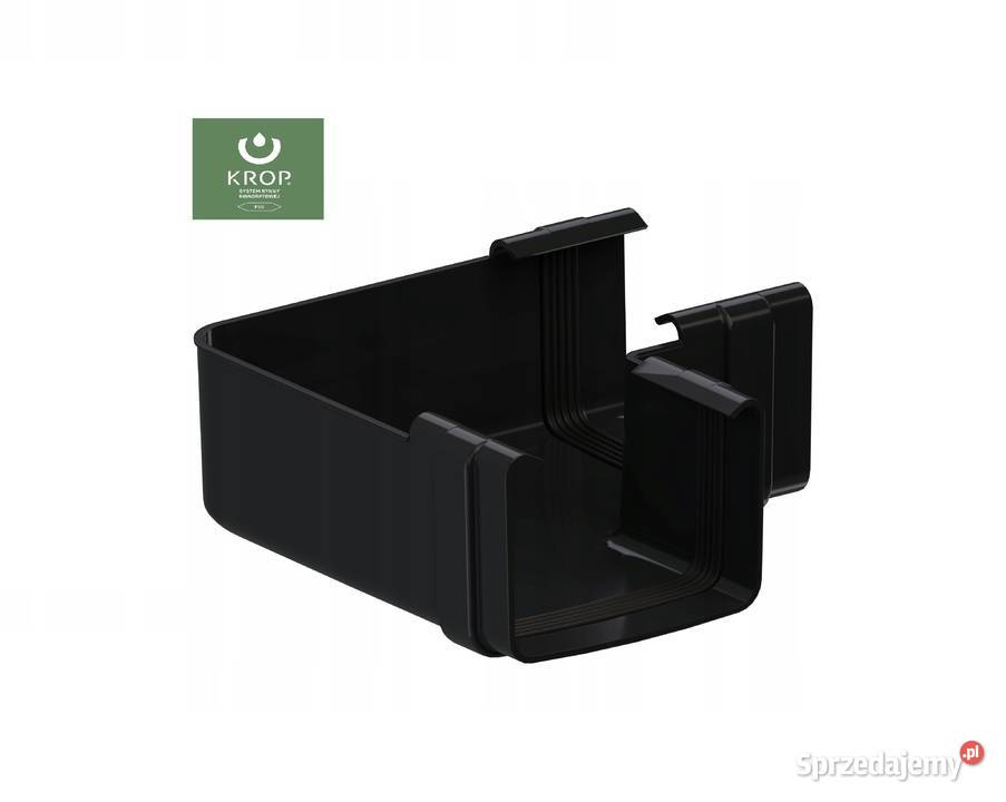 Krop narożnik uniwersalny rynny kwadratowej PVC sprzedam