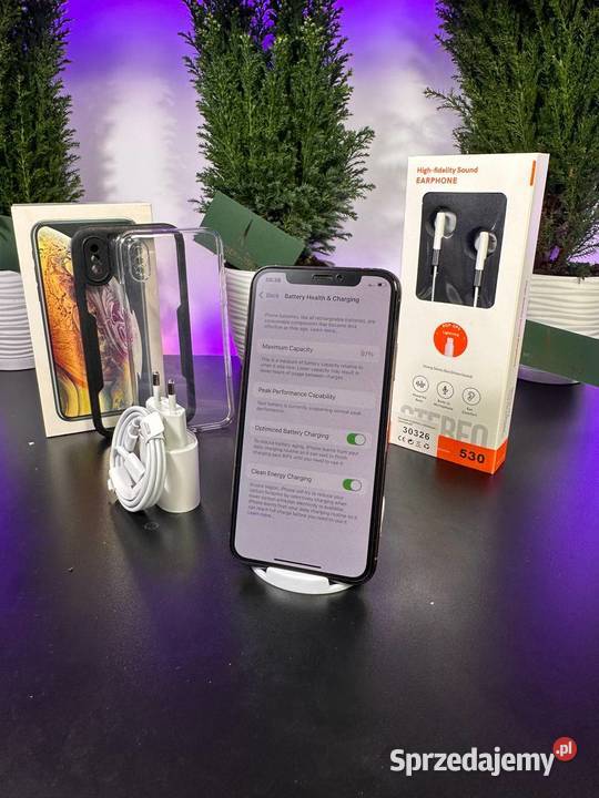 Apple iPhone XS Gold 64GB Bateria 97 Pudełko Warszawa sprzedam
