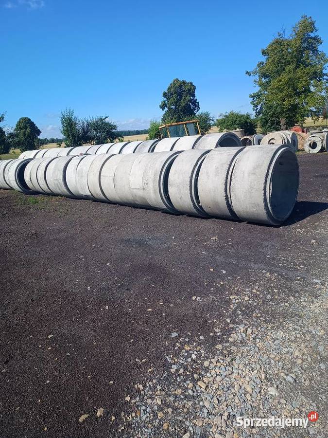 Kręgi i pokrywy betonowe 120x60 Kopanie śląskie Skrzydłowice