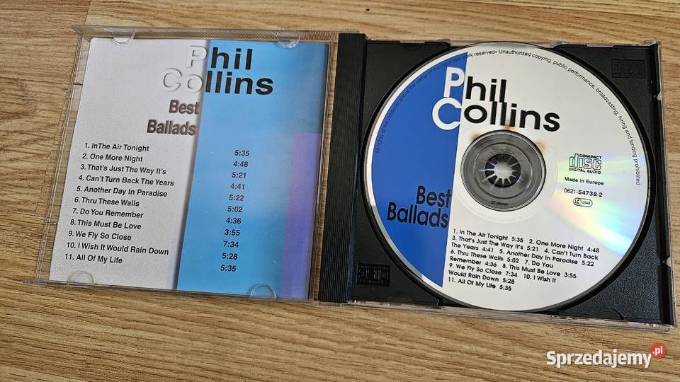 23 Phil Collins na płytach CD Pozostałe Bydgoszcz