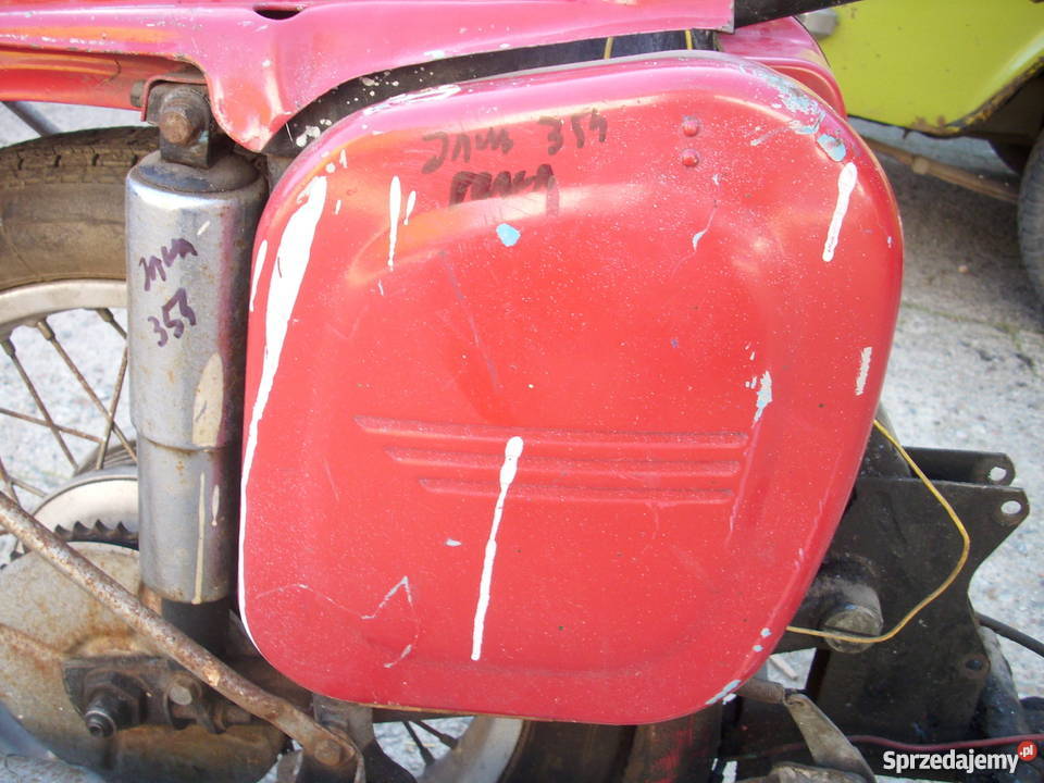 Jawa 354 356 Kyvacka PanelkaPuszka boczna prawa Barlinek