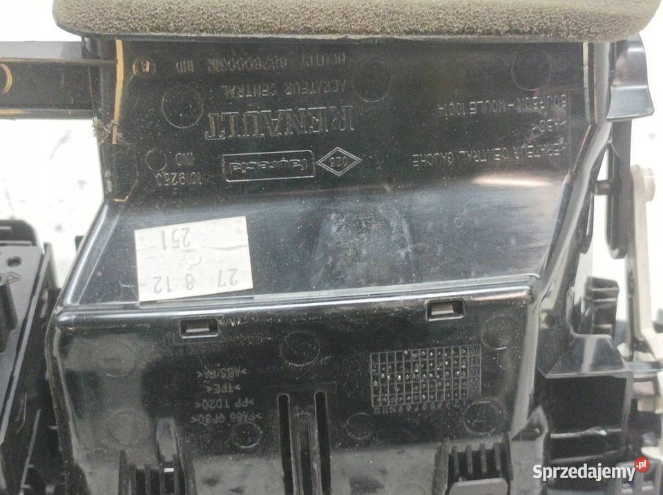 KRATKI NAWIEWU ŚRODKOWA LEWA PRAWA KOMPLET DESKI