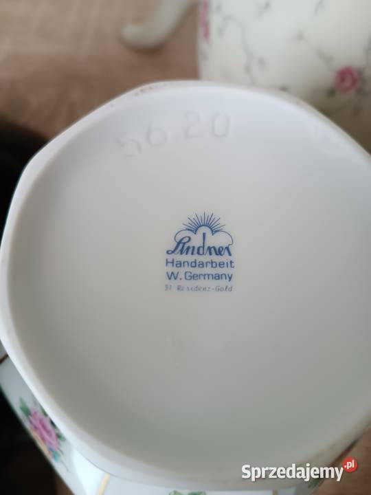 Porcelana szkło dzbanek pucharki koszyczek Porcelana i szkło Gorlice