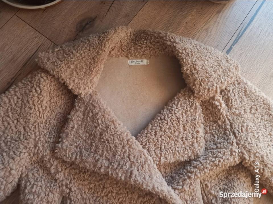 Kurtka Miś Teddy EstherH Paris M Beżowy dolnośląskie