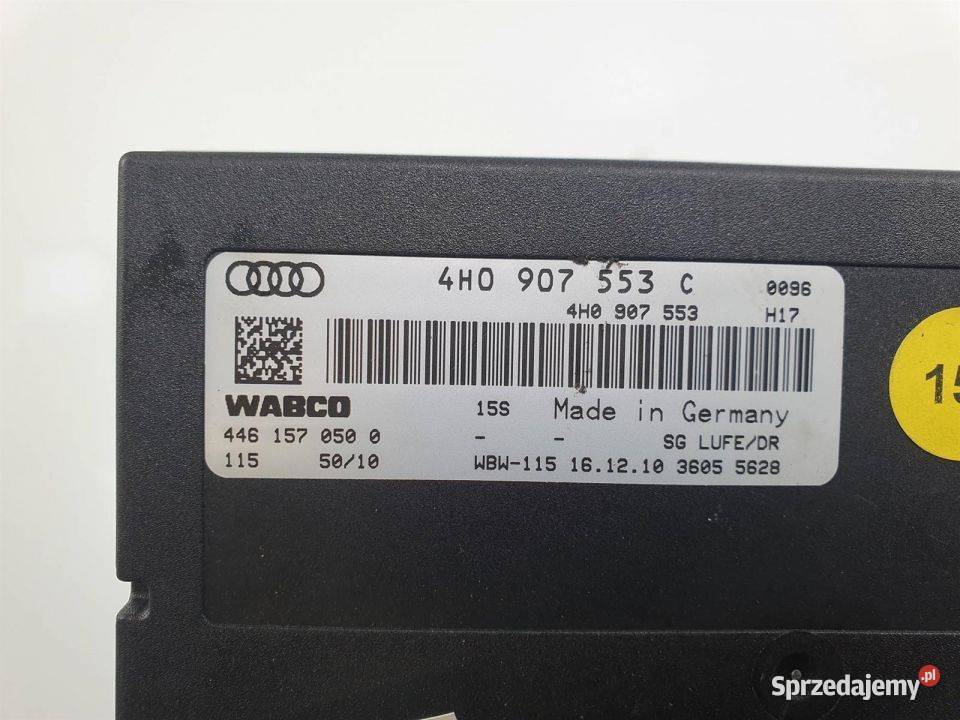 MODUŁ AUDI A8 D4 PRZED LIFT 4H0907553C Lipno
