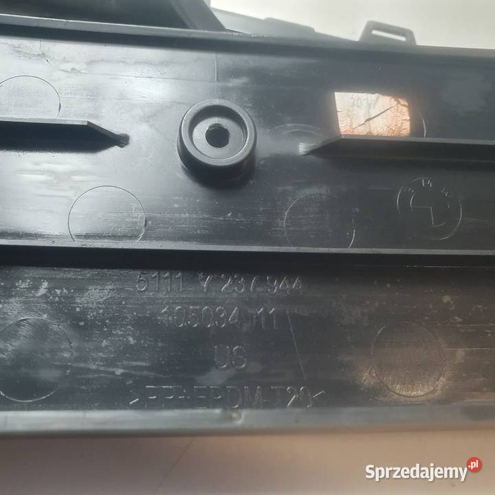 BMW X3 F25 RAMKA PODSTAWA TABLICY REJESTRACYJNEJ Międzychód