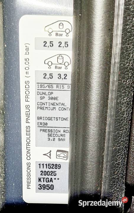 PEUGEOT 307 LUSTERKO PRAWE LAKIER KTGA Radom