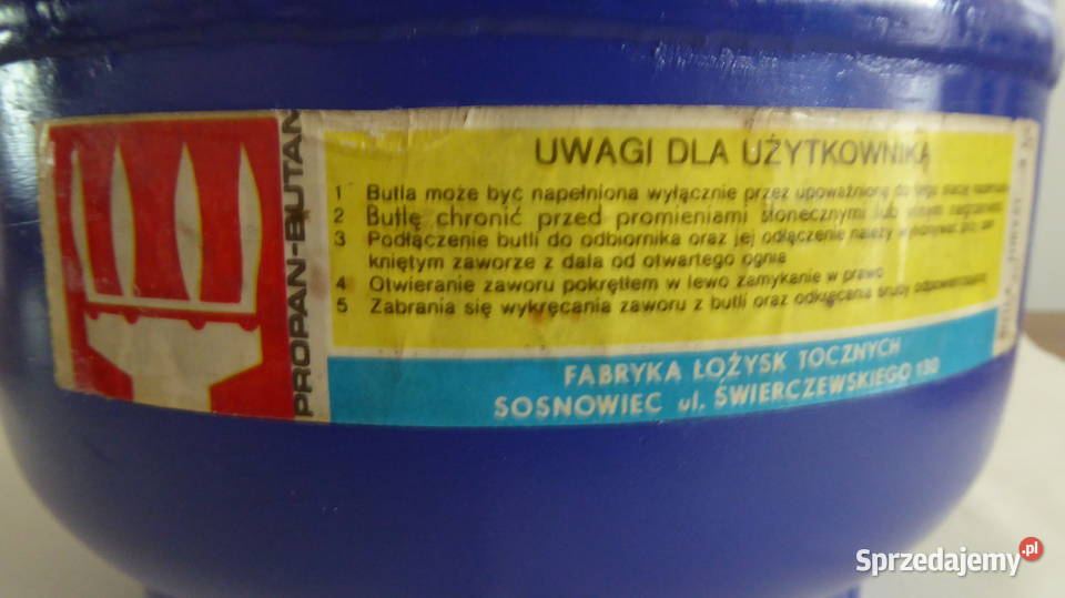 Sprzedam butlę turystyczną 3 z palnikiem Bielsko-Biała