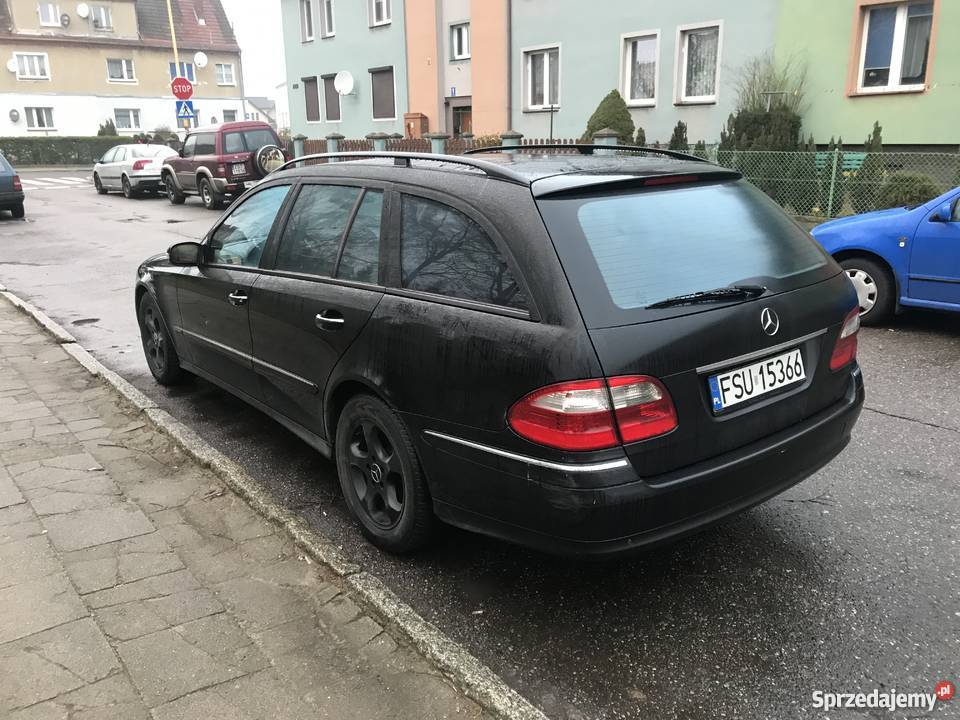 Mercedes Benz w211 27CDI Avantgarde Zamiana elektrycznie ustawiane fotele Klasa E Szczecin sprzedam