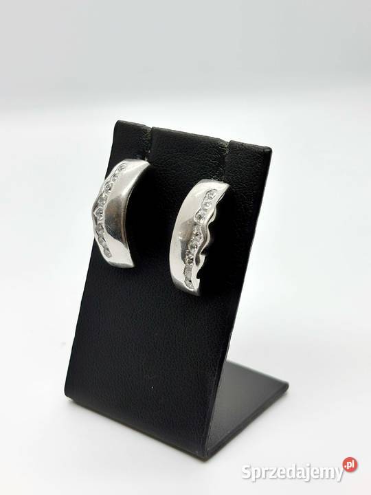 Srebrne kolczyki pr 925 401g Sztyft Elbląg