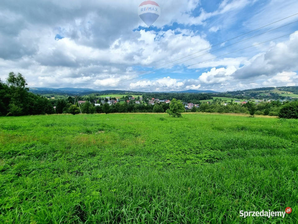 DZIAŁKA BUDOWLANA JORDANÓW małopolskie Jordanów