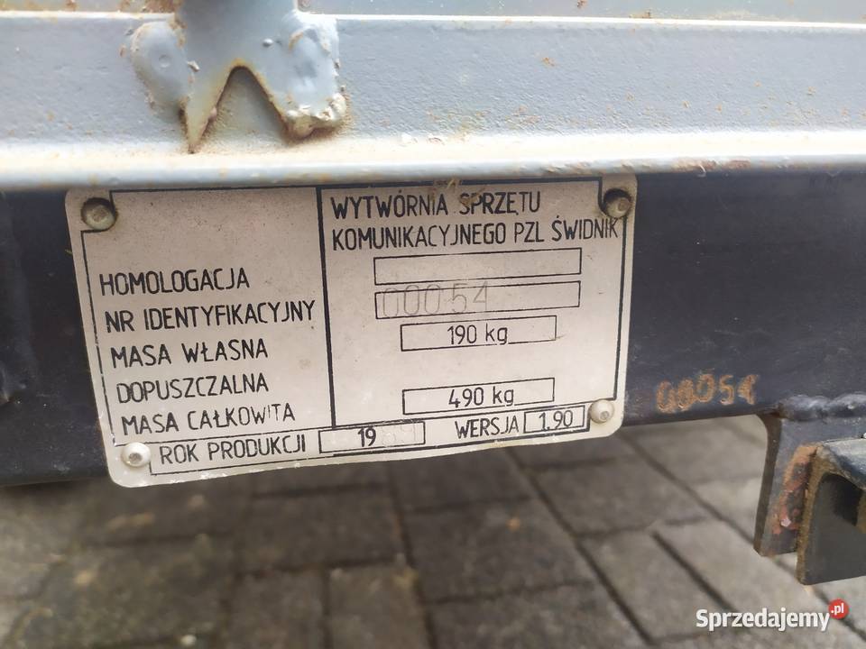 Przyczepka WSK nowa unikat lubelskie Lublin