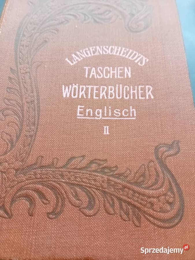 Taschen Worterbuch Englisch Deutsch twarda Oblekoń sprzedam